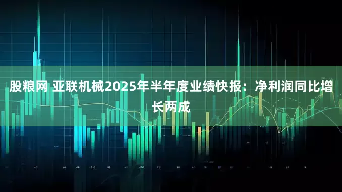 股粮网 亚联机械2025年半年度业绩快报：净利润同比增长两成